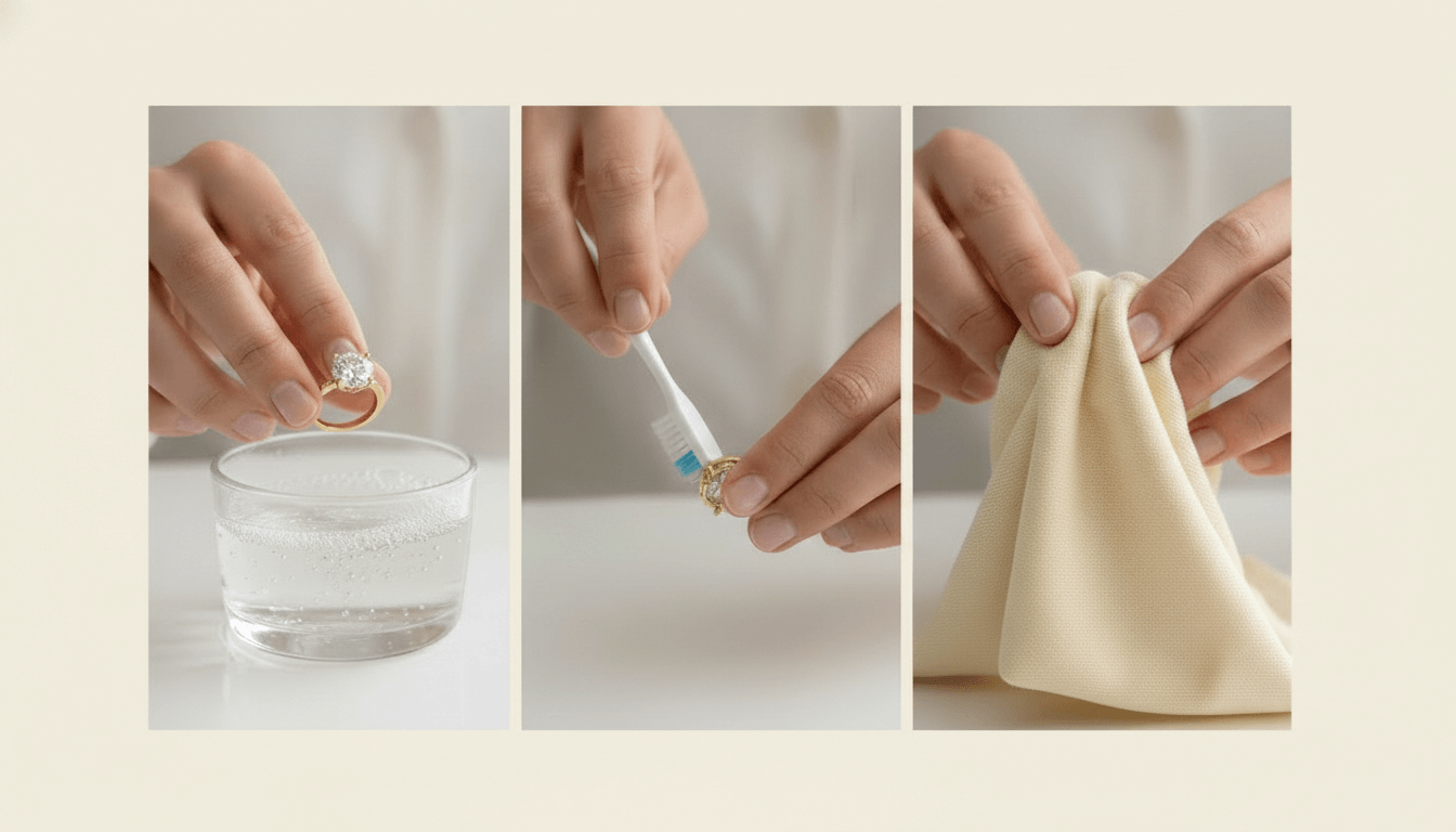 Cómo cuidar tus joyas de oro en casa: Guía de mantenimiento diario