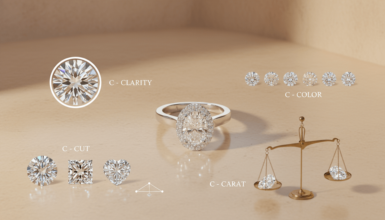 Las 4C del Diamante: Todo lo que necesitas saber antes de invertir