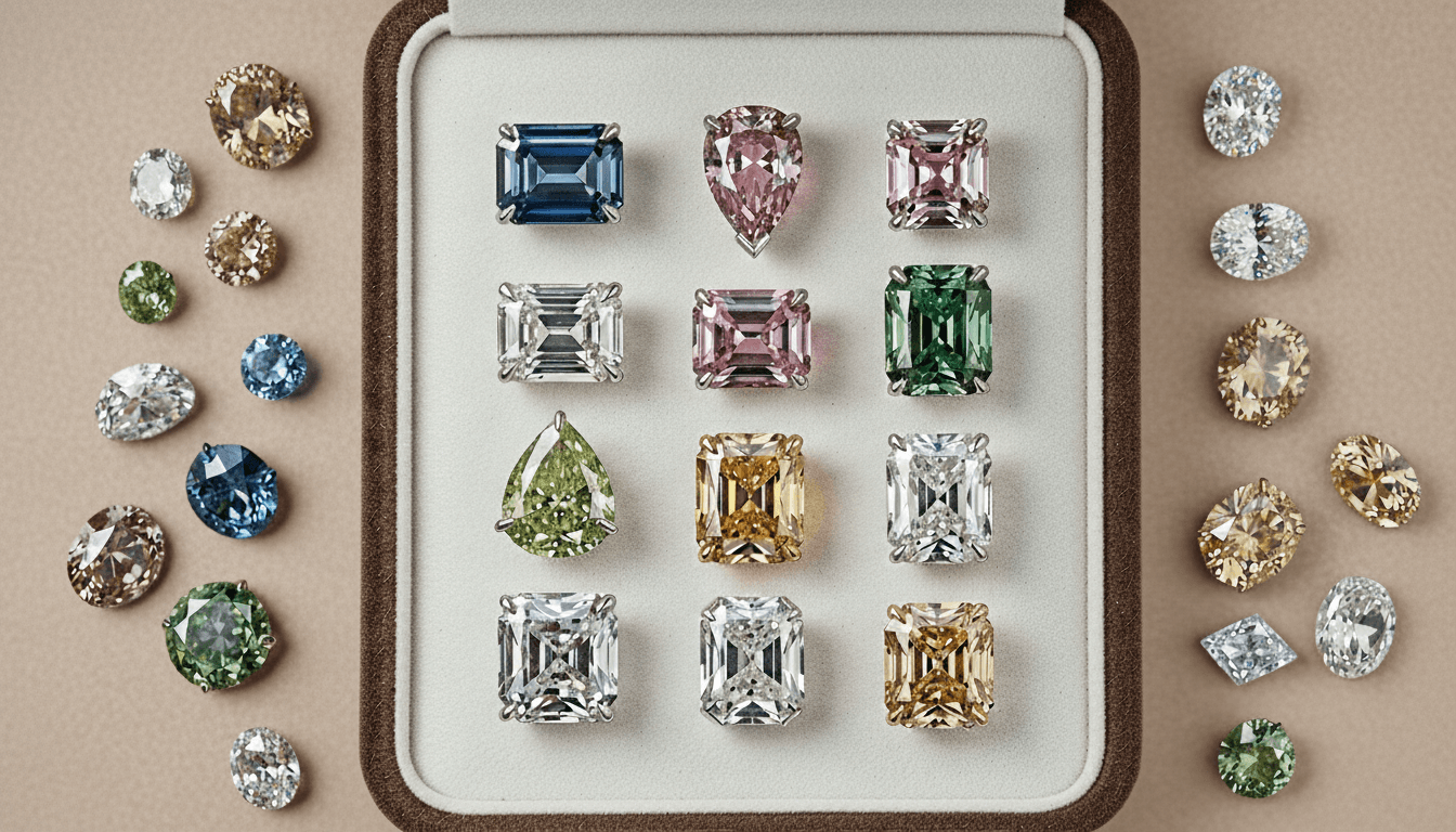 Diamantes de Colores: El arte y la ciencia detrás de los "Fancy Diamonds"