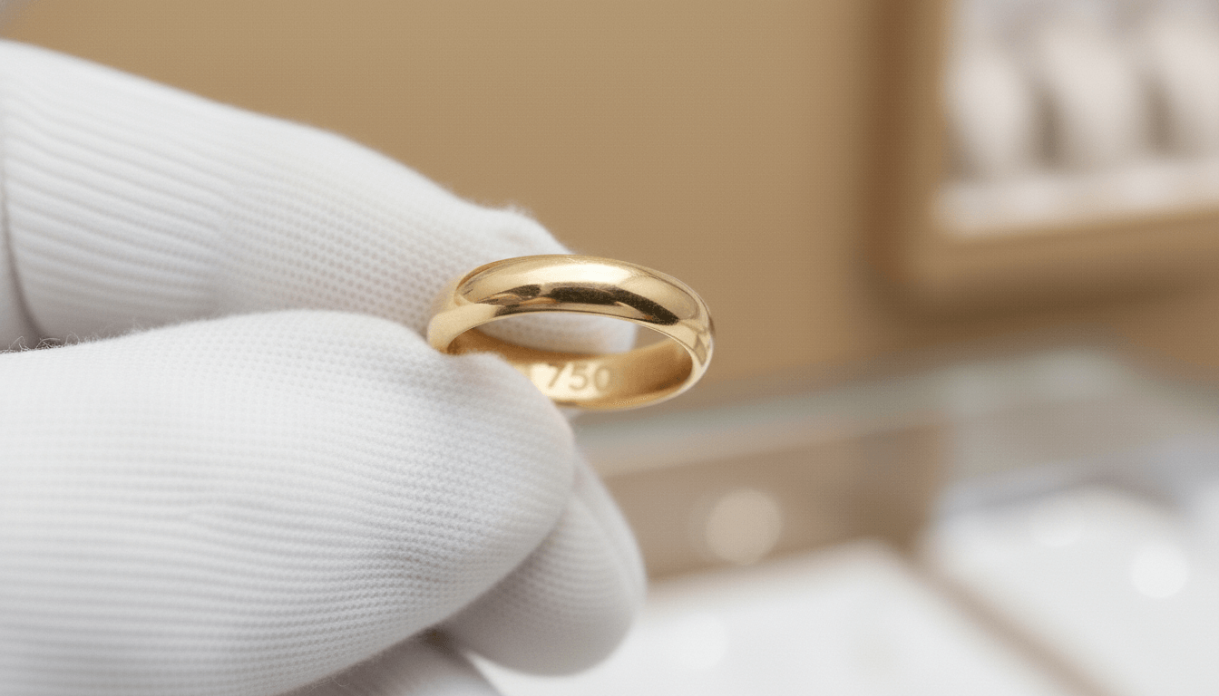 Sellos y Contrastes: Lo que los sellos 750 (18K), 585 (14K), 925 revelan sobre tu inversión