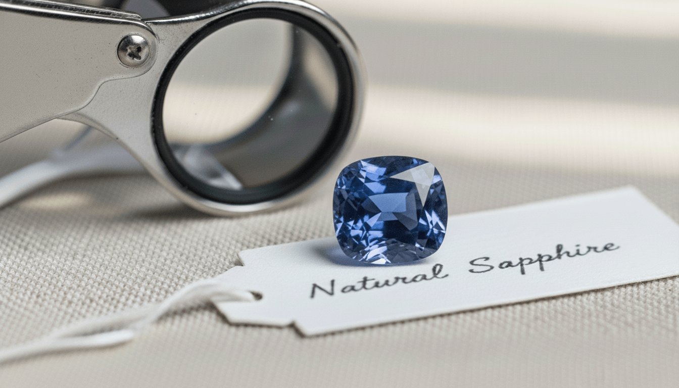 ¿Cómo Distinguir un Zafiro Natural de Calidad? Guía Práctica de Compra