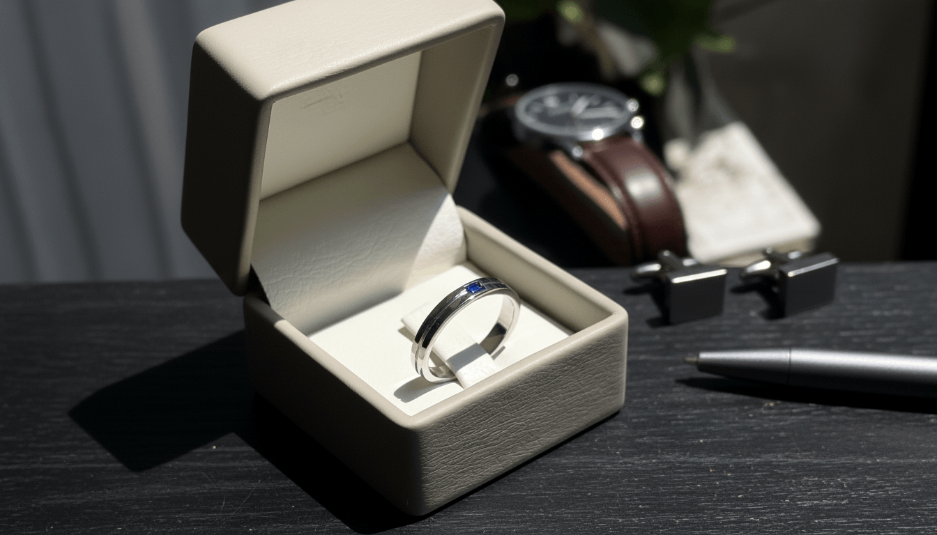 Zafiro para Hombre: Anillos y Piezas Masculinas con Estilo y Personalidad